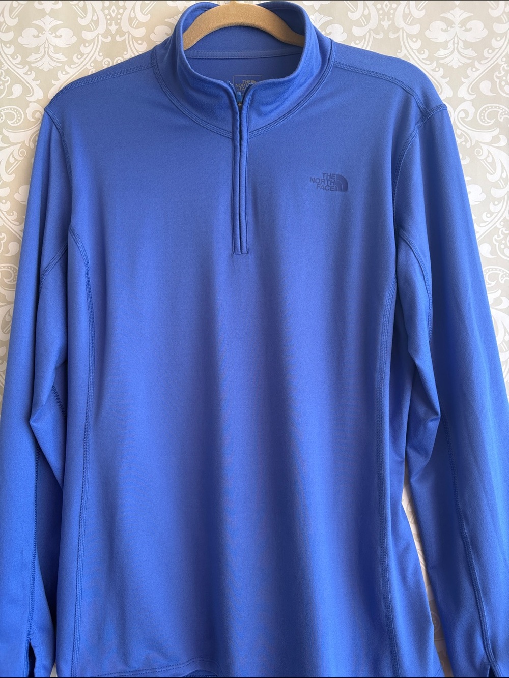 The North Face Women's Royal Blue Half-Zip Performance Pullover